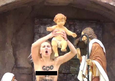 The plastic doll is not able to protect it self, from being captured.