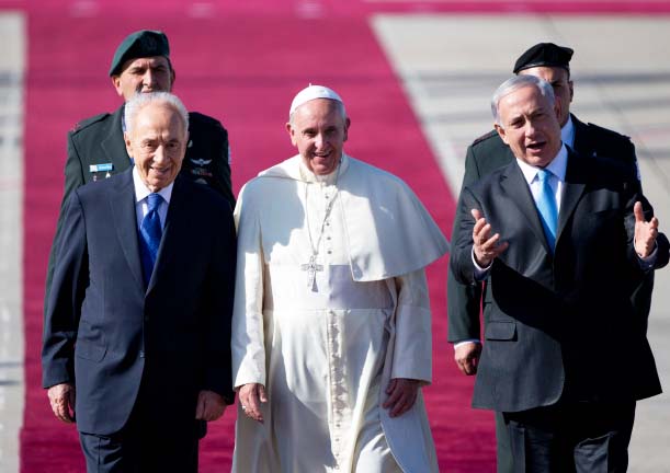 The leaders in Israel will abandon Biblical Zionism, and put their trust in the Papacy. 