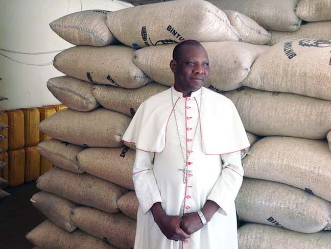 Bishop Oliver Dashe Doeme leads all who liten to him down the path to the eternal fire of Hell. 