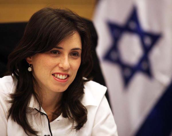 Foreign Minister Tzipi Hotovely spoils the party for all claimed friends of Israel who rejects the word of God. 