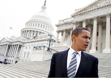 Barack Hussein Obama has hardly any support at Capitol Hill for his policy towards Iran. 