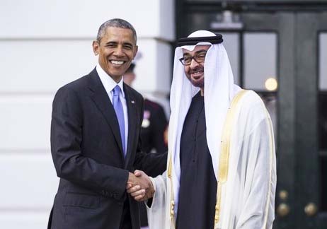 Obama tried to rally Crown Prince Sheikh Mohammed bin Zayed of Adu Dhabi to fight ISIL, at Camp David summit.