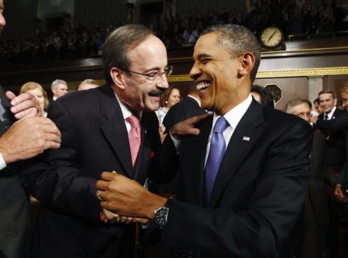 Eliot Engel claims Obama is strengtening a destructive Iranian regime. 
