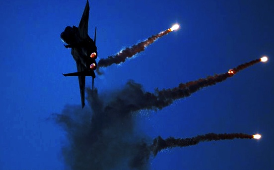 The Israeli airforce can strike inside Syria at its own time of convenience. 