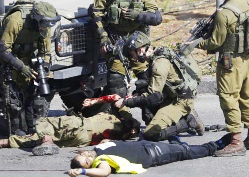 The dead son of Muhammad attacked the Jew posing as a journalist.