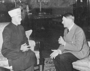 The leaders of the Muslims in Jerusalem and Hitler wanted to see all Jews dead. 