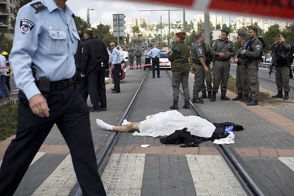 Jews are being slaugthered is Jerusalem by the sons of Muhammad. 