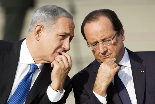 ISRAEL-FRANCE-DIPLOMACY-PRESIDENT